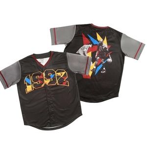 Rare Sneak Gallery Bordeaux 1992 Baseball Jersey